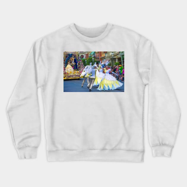 swan court Crewneck Sweatshirt by lost-princess